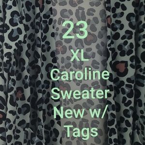 Brand new with tags XL Caroline sweater with pocke